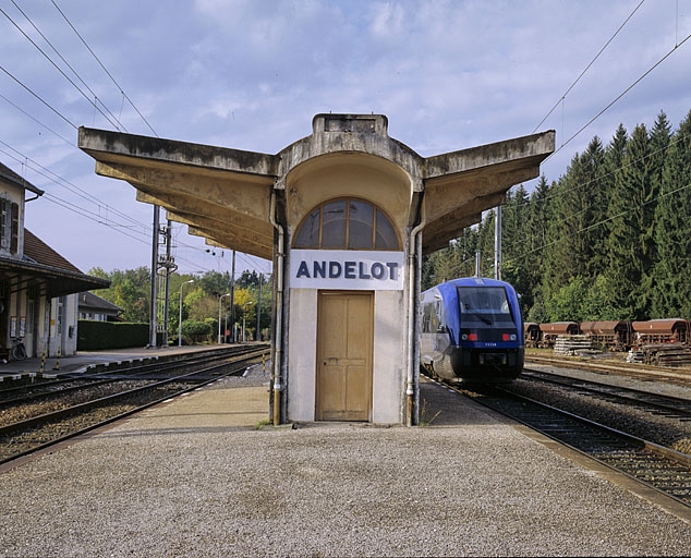 gare d'Andelot (voie ferrée Andelot - La Cluse)