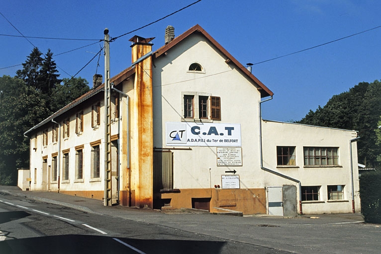 imprimerie Petitjean, puis usine de décolletage Brisebard, puis Vernier, actuellement Centre d'Aide par le Travail
