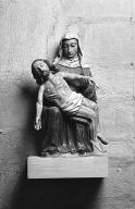 groupe sculpté : Vierge de Pitié