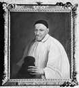 tableau et son cadre : saint Vincent de Paul