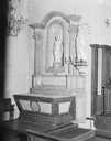 2 autels, 2 retables (autels de la Vierge et de saint Joseph)