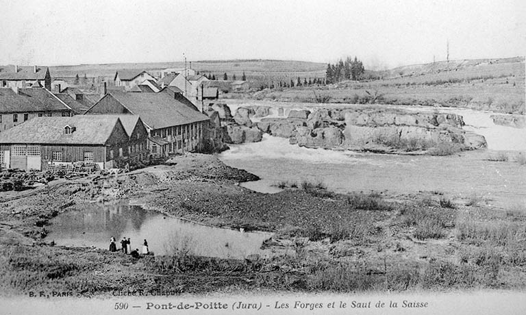 usine métallurgique dite forges de la Saisse, centrale hydroélectrique