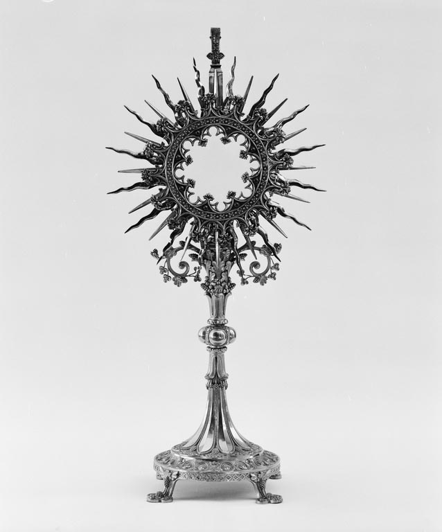 ostensoir, style néo-gothique