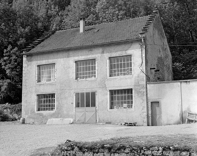 moulin de Vaux, atelier de tournerie puis atelier de matières plastiques
