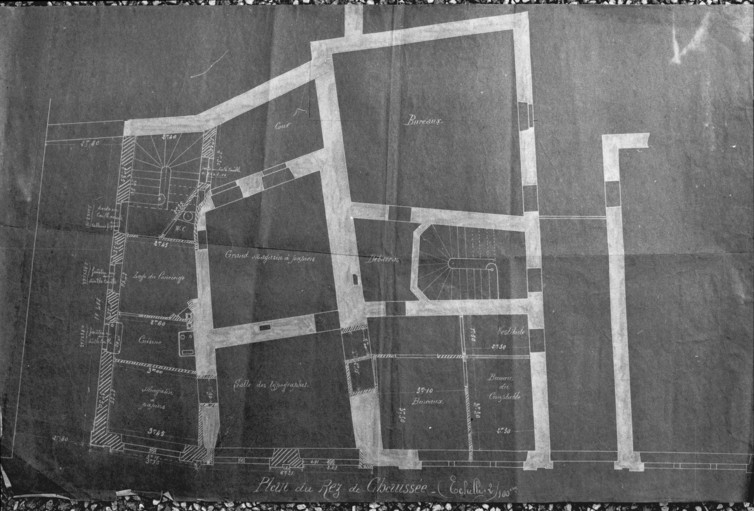 maison, puis imprimerie Barbizet, puis Barbizet-Roux, puis Gilbert Roux, actuellement logement