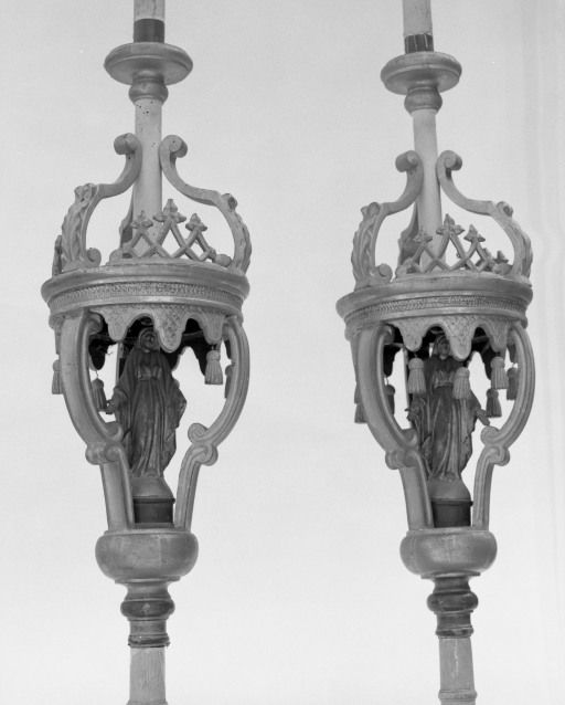 paire de bâtons de procession