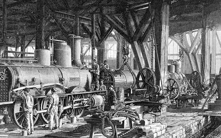 usine de construction mécanique et électrique de la Société alsacienne de Constructions mécaniques (SACM), puis Alsthom, puis Alsthom-Atlantique, puis GEC-Alsthom, actuellement Alstom