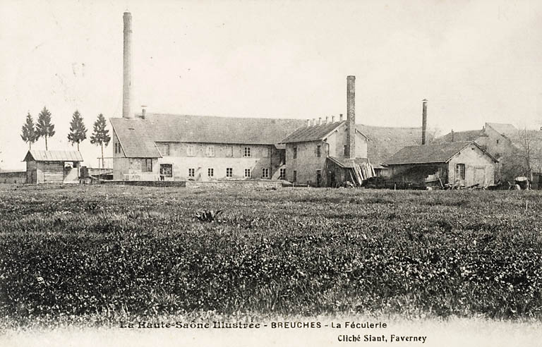 moulin à farine Deharbe, puis moulin à papier Hirsch, puis féculerie Brueder, puis usine de préparation de produits textiles (retorderie) Dorget