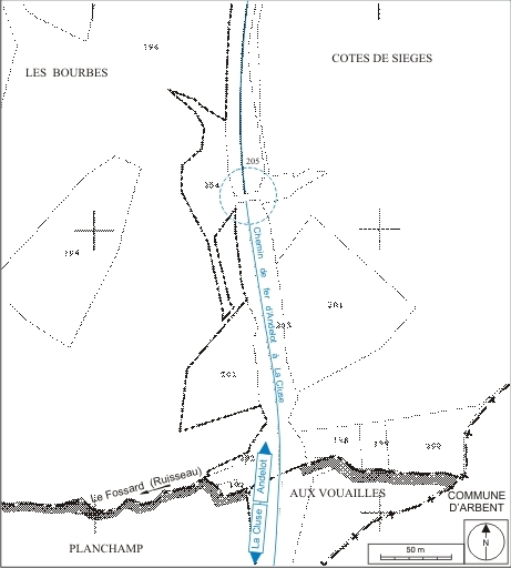 pont routier (voie ferrée Andelot - La Cluse)