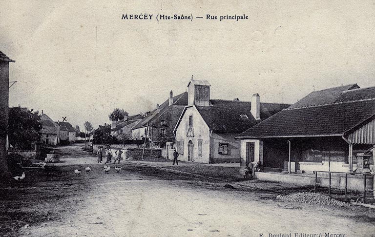 chapelle, puis école de Mercey