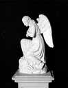 2 statues : anges adorateurs