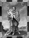 12 tableaux de la nef : saint Joseph et l'Enfant, saint Jean l'Evangéliste, saint Michel terrassant le dragon, saint Joseph et l'Enfant, saint Jean, saint Claude, la Visitation, saint François de Sales, saint Pierre, le Christ en croix, Vierge à l'Enfant, saint François de Paule en prière