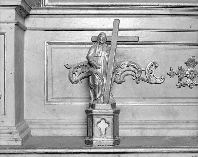 statuette-reliquaire : le Christ