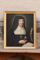 tableau : Portrait de sainte Jeanne de Chantal