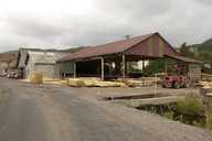 scierie et usine de boissellerie (tournerie)