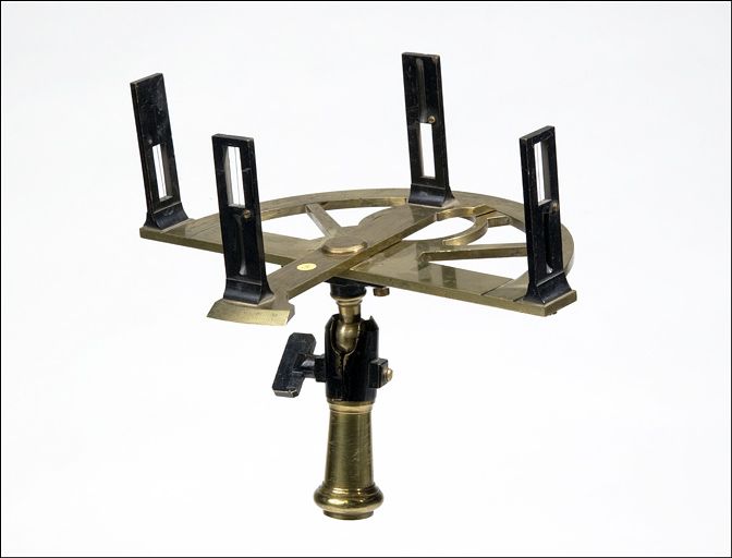 instrument de mesure des angles pour lever des plans (graphomètre)