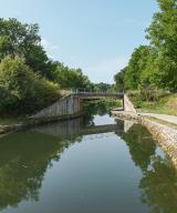 pont ferroviaire (canal du Nivernais)