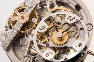 mécanisme d'horloge (mouvement de montre mécanique) et montre-bracelet mécanique 8 jours