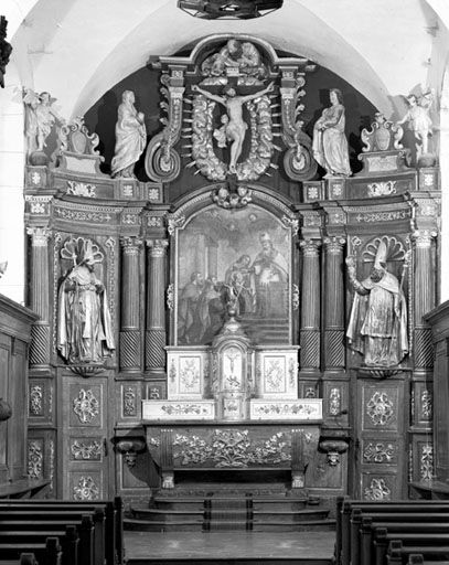 le mobilier de l'église paroissiale de la Présentation-de-Notre-Dame