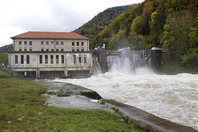 centrale hydroélectrique de Vaufrey