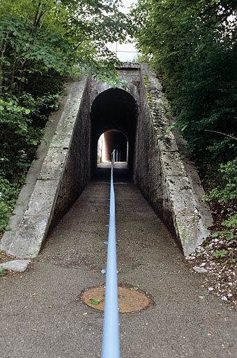 pont ferroviaire (voie ferrée Andelot - La Cluse)