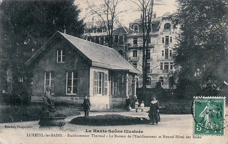 chalet des services administratifs de l'établissement thermal