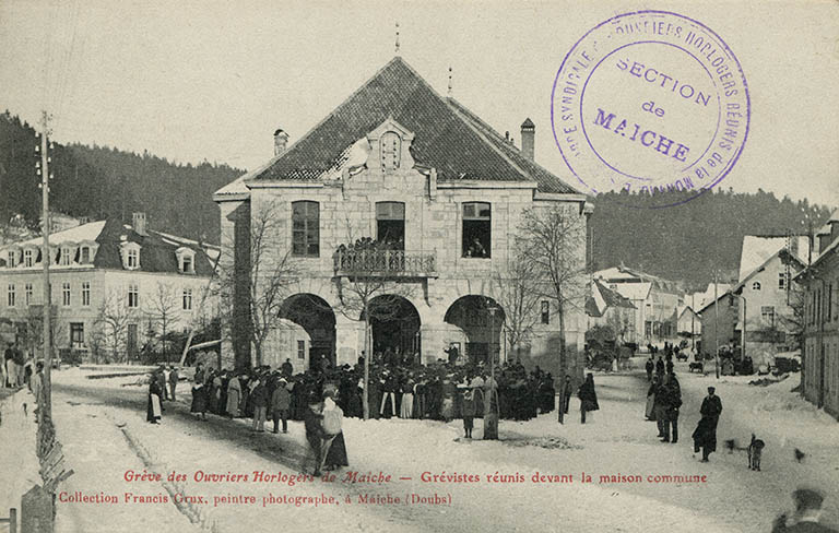 l'horlogerie à Maîche