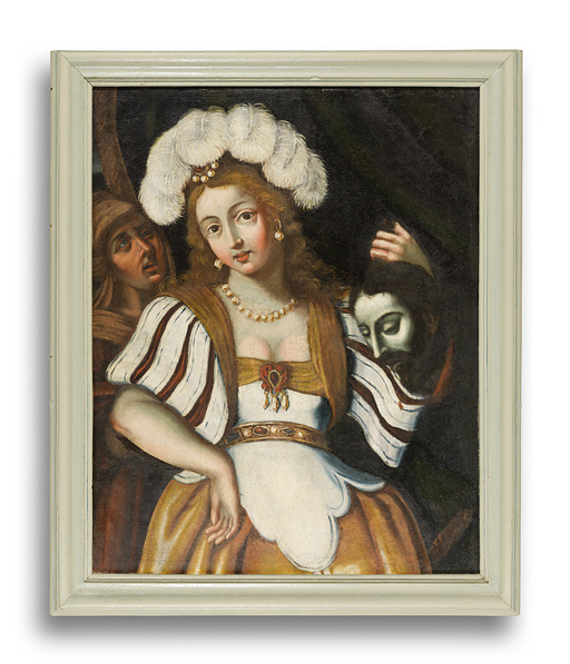tableau : Judith exhibant la tête d'Holopherne
