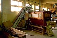 machine à égrener : extracteur dit trommel (ligne d'extraction et de traitement des graines de résineux)