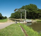 pont mobile de la rigole de l'Arroux (canal du Centre)