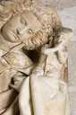statue : Saint Michel psychopompe terrassant le Dragon