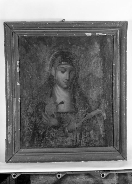 tableau : sainte Catherine de Sienne