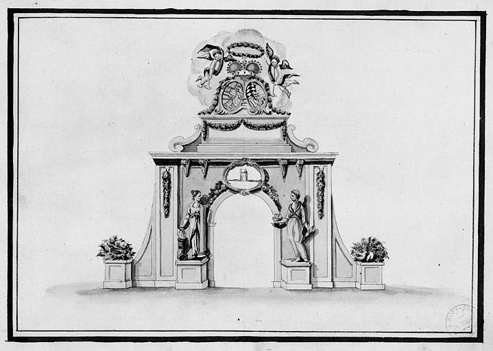 ensemble fortifié dit château