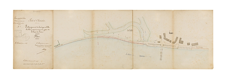 Les conséquences du passage de la Saône dans la commune de Losne