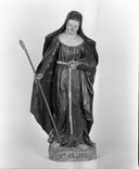 statue (statuette) : sainte Claire d'Assise