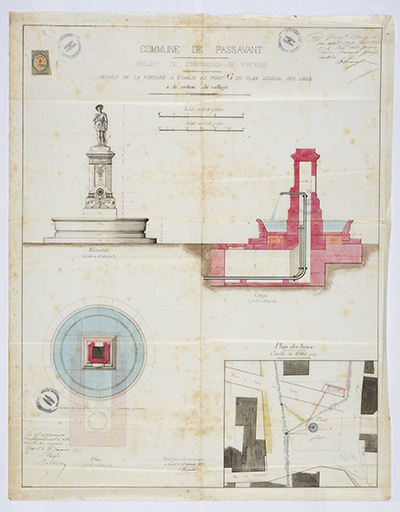 fontaines et lavoirs de Passavant-la-Rochère