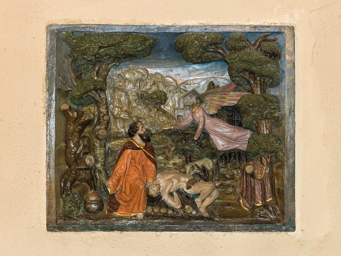 Relief : le sacrifice d'Abraham
