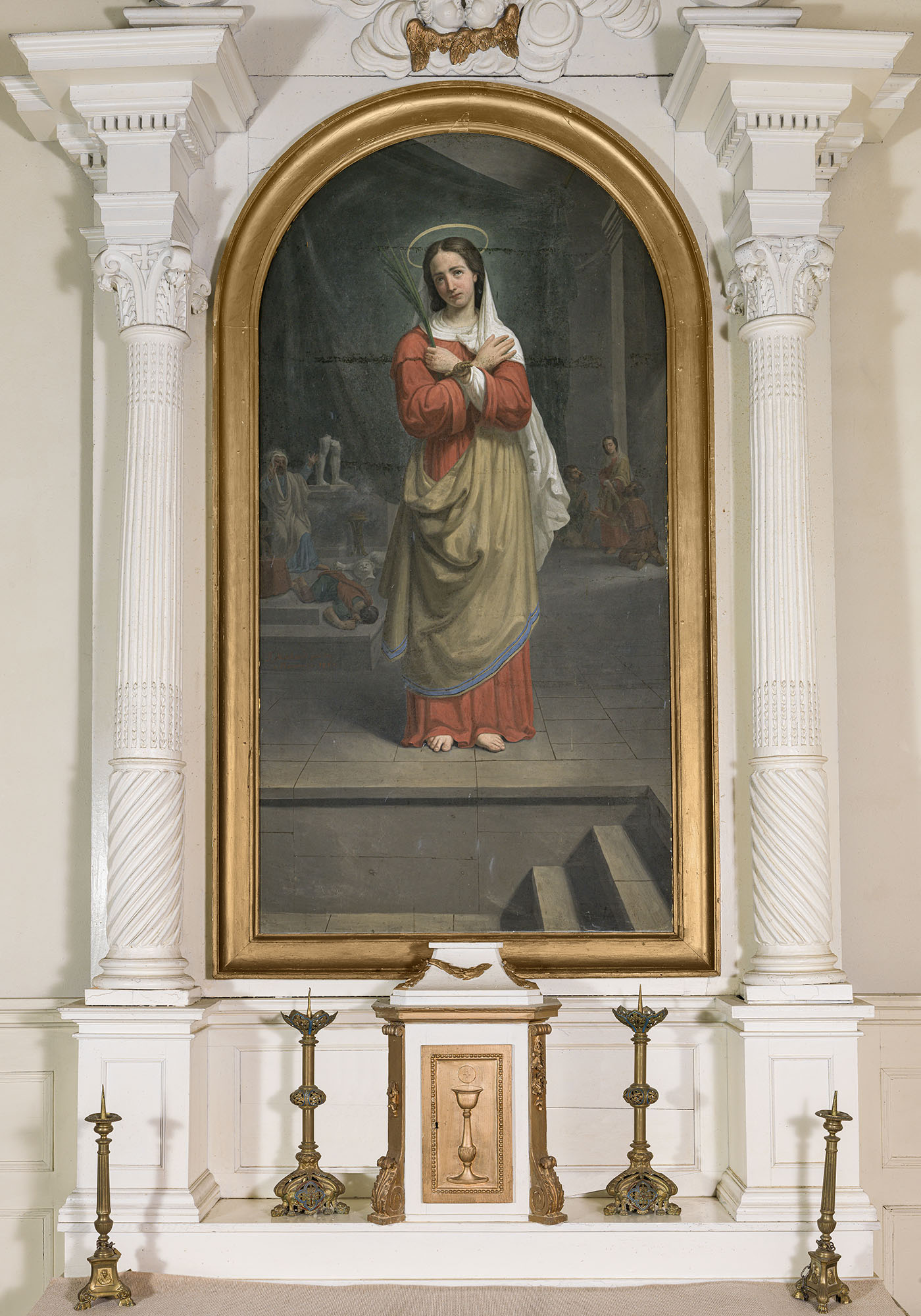 tableau : Martyre de sainte Sébastienne