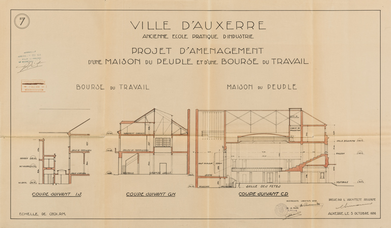 maison du peuple et théâtre municipal