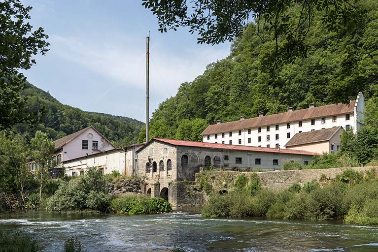 usine de transformation des métaux et de quincaillerie dite Forges de Saint-Hippolyte, actuellement usine d'éponges cellulosiques Facel