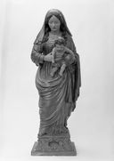 statue (petite nature) : Vierge à l'Enfant