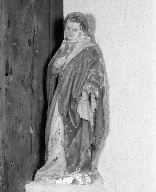 statue (petite nature) : saint Jean l'Evangéliste