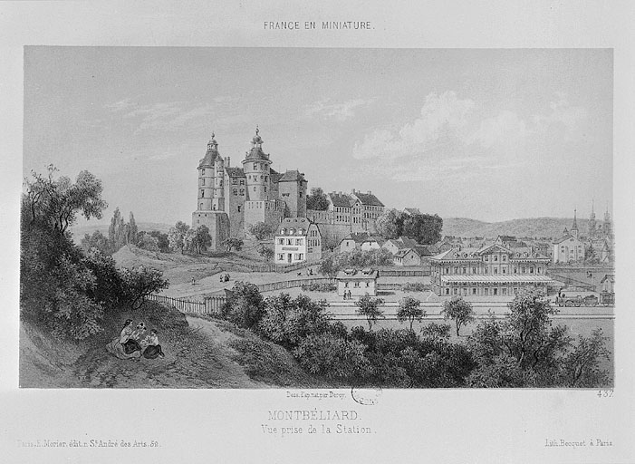 château fort dit Châtel-Derrière