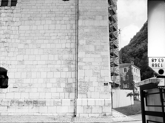 église abbatiale de l'abbaye Saint-Oyend, actuellement cathédrale Saint-Pierre, Saint-Paul et Saint-André