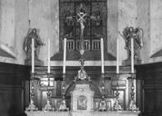 croix d'autel, chandelier d'autel (6, garniture d'autel, maître-autel)