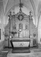 autel, retable, tabernacle