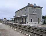 gare de Saint-Laurent-en-Grandvaux (voie ferrée Andelot - La Cluse)