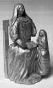 groupe sculpté : l'Education de la Vierge