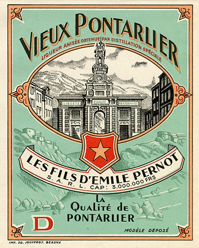 usine d'automobile Zedel, puis distillerie Pernot, usine de cycles Maire-Vuillemin