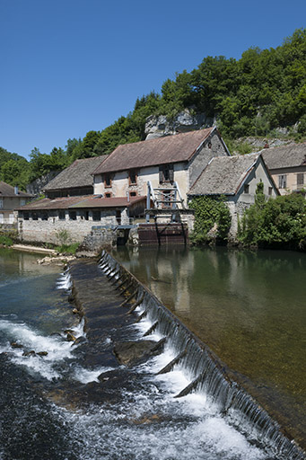 moulin, atelier et scierie, actuellement centrale hydroélectrique